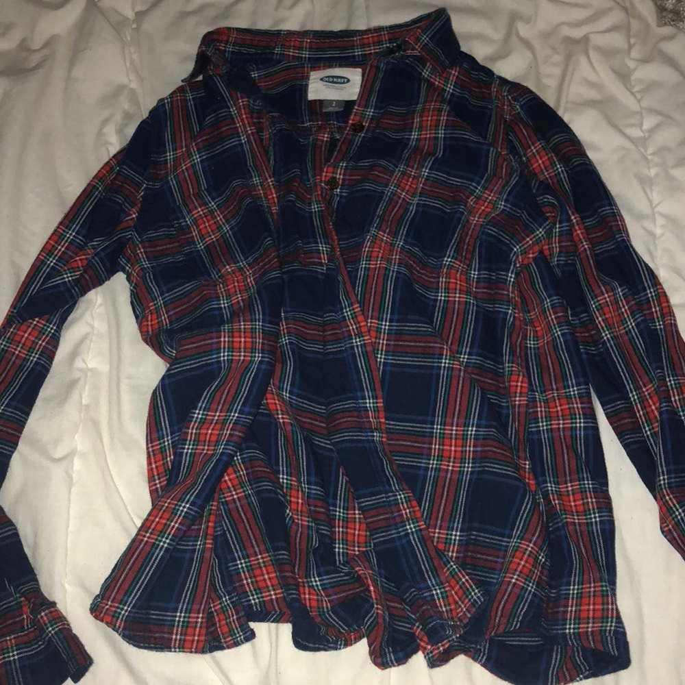 Plaid button up